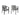 Palma - Outdoor Patio Dining Chairs With Cushions (Set of 2) - Aluminum