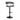 Calista - Adjustable Bar Stool - Gray / Golden Bronze