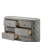 Perine - Dresser - Gray Velvet