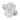 9" Liam Marble Knots - White