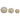 4" / 5" / 5" Townsend Ceramic Deco Balls (Set of 3) - Beige