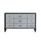 House - Beatrice Dresser - Charcoal & Light Gray Finish