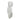 20" Stacked Triangle Rough Vase - Ivory