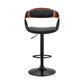 Benson - Adjustable Bar Stool - Walnut Wood