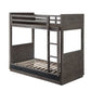 Estevon - Bunk Bed - Gray Oak Finish