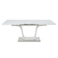 Kamaile - Dining Table With Leaf - White High