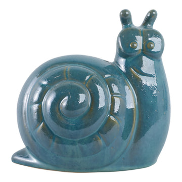 Garden Snail Reactive Finish - Jade