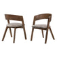 Jackie - Mid-Century Upholstered Dining Chairs (Set of 2)