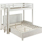 Celerina - Queen Bed - Weathered White Finish