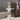Nysa - 20" End Table - Mirrored & Faux Crystals
