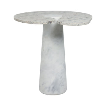 Cassiope And Marble Accent Table - Granite