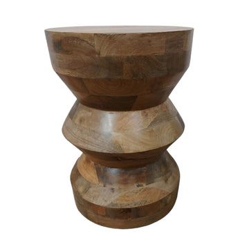 18" Accordion Accent Table - Natural
