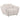 Destino - Chenille Upholstered Splayed Arm Accent Chair - Greige
