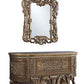 Constantine - Mirror - Brown & Gold Finish