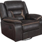 Greer - Upholstered Swivel Glider Recliner Chair