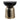 18" Tusayan Accent Table - Black / Gold