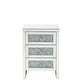 Noralie - Accent Table - Mirrored & Faux Diamonds - 26"