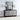 Geranio - Console Cabinet - Metallic Silver & Walnut