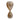 14" Harlow Small Hourglass - Clear / Frost