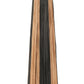 Gala - Floor Lamp - Black & Natural