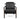 Azoria - Leather Accent Chair - Black