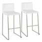 Mara - Upholstered Barstool Set