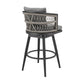 Zella - Outdoor Patio Swivel Bar Stool