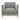 Bennett Accent Chair - Gray / Green