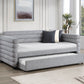 Patricia - Boucle Upholstered Day Bed With Trundle