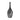 Galene Medium Glass Bottle 17" - Gray