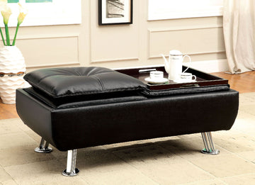 Hauser - Ottoman - Black