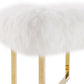 Nomo - Sheepskin Bench - White