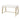 Lightmane - Vanity Desk (Same 92660) - White High Gloss & Gold