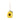 7" Lemon Bird House / Feeder - Yellow / Green