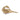 12" Dreanna Bird Statuary - Gold