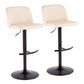 Toriano - Adjustable Bar Stool Set