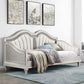 Evangeline - Upholstered Twin Daybed - Silver Oak