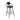 Carnation - Vintage Swivel Stool