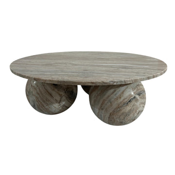 Laszlo Marble Sphere Coffee Table - Multi