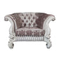 Versailles - Chair - Ivory Fabric & Bone White Finish