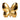 8" Balloon Butterfly - Gold