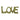Metal 8" Love Sign - Gold