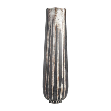 Metal Alabastron Vase 36" - Bronze