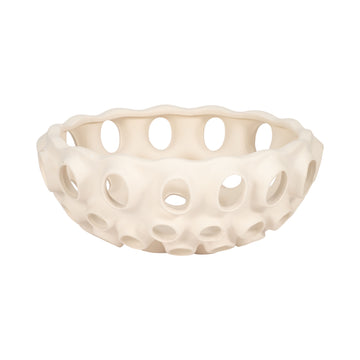 Embry Ceramic Bowl - Cream