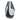 Glass 19" Abstract Contemporary Vase - Black