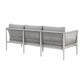 Rhodes - Outdoor Patio Sofa - Light Gray