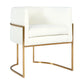 Giselle - Velvet Dining Chair Gold Leg