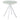 Briggs - Round Marble Printed Glass Top End Side Table