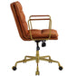 Dudley - Executive Office Chair - Rust Top Grain Leather