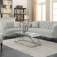 Avonlea - Upholstered Sloped Arm Sofa Set Fabric